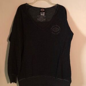 Harley-Davidson Black Long Sleeve Tee